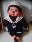 Peluche style kiki Monchhichi Effe 45 cm made in Italie  