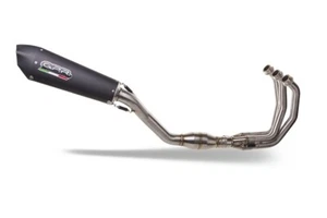 GPR complete exhaust Kat black titanium GP Evo4 Triumph Daytona 660 2023-2025 - Foto 1 di 5