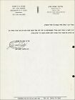 Letter Signed By Rabbi Eliezer Shlomo Moharosh Shik, The Tzaddik Of Yavniel.