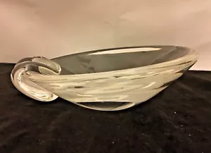 STEUBEN Ashtray Sloped Bowl Vintage Mid-Century Classic XL 6.75" NEAR MINT ~RARE - Picture 1 of 12