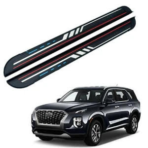 2Pcs Fits for Hyundai Palisade 2020-2022 Fixed Nerf Bar Side Step Running Board - Picture 1 of 9