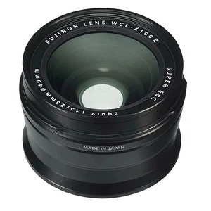 FUJIFILM WCL-X100 II Wide Conversion Lens Black for X100/X100S/X100T/X100F - Picture 1 of 6