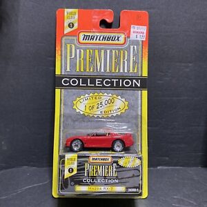 Match Box Premiere Collection Mazda RX-7 Red World Class Series 1 Vintage Model 