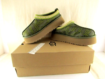 NUEVAS ZAPATILLAS DE PLATAFORMA PARA MUJER TALLA 5 Grn/Yell UGG TAZZ MAXI TASMAN 1140430 Foto 1 de 4