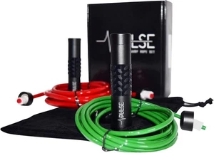 Pulse Weighted Springseil Set verstellbare Länge Muskel 1/2 LB & Speed Rope 1/4LB - Bild 1 von 9