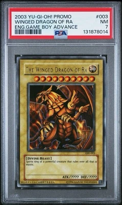 2003 Yu-Gi-Oh! The Winged Dragon Of Ra GBI Limited Edition Ultra Rare PSA 7 - Image 1 of 2