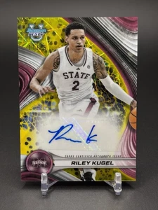 Bowman's Best U Riley Kugel Auto #B24-RK/75 Amarillo 2024-25 - Imagen 1 de 2