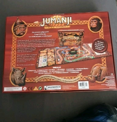 Jumanji - Das Spiel | Brettspiel Gesellschaftsspiel Deutsch  - Bild 1 von 2