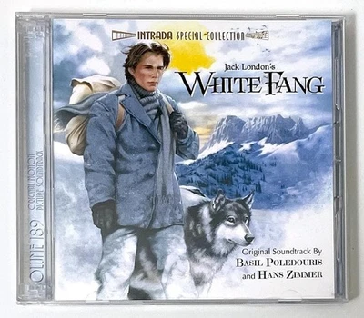 White Fang Soundtrack 2CD Intrada Vol.189 Basil Poledouris Hans Zimmer OOP  - Image 1 of 4