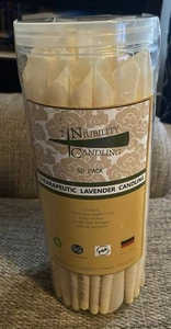 Natürliches Paraffin Ohrenschmalz Kerze Lavendel 50 Stück von Cylinder Works - Bild 1 von 2