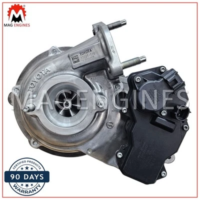 17201-11070 TURBOCHARGER TOYOTA 2GD-FTV FOR HILUX INNOVA FORTUNER 2.4LTR 2014-21 - Image 1 of 4