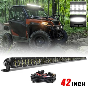 For 2016-2025 Polaris General XP 1000 Roof 42" Spot Flood 6D LED Light Bar +Wire - Bild 1 von 13