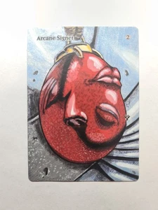 Arcane Signet Behelit Berserk DEMIAN MAGIC GATHERING ALTERED ART HAND PAINT - Picture 1 of 12