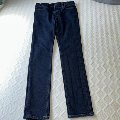 Tommy Hilfiger Denim straight leg Men's Jeans 30W x 32L Classic Dark Blue Wash - Image 1 of 4