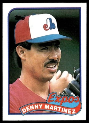 1989 Topps Denny Martinez Montreal Expos #313 - Image 1 of 2