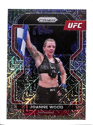 2022 PANINI PRIZM UFC #195 JOANNE WOOD MOJO PRIZMS 18/25  - Image 1 of 2