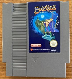 NES ~ SOLSTICE ~ Nintendo Game 3 Screw NES-LX-GBR Game Cart Only Pal
