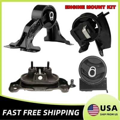 4Pcs/Set Engine Motor And Trans Mount Set Fit 2011-2019 Dodge Grand Caravan NEW - Image 1 of 4