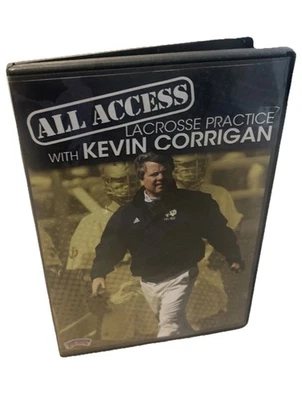 All Access Lacrosse Practice with Kevin Corrigan (ND) 3-DVD OOP 2009 - Image 1 of 4