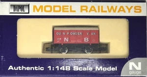 Dapol NB-010 11 Ton Gunpowder Van 12 in North British Gunpowder Red NB Livery - Picture 1 of 2