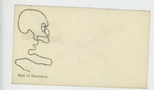 Mr Fancy Abbrechen unbenutzt Bürgerkrieg C-SK-6 Ende der Secession Cvr #451 - Bild 1 von 1