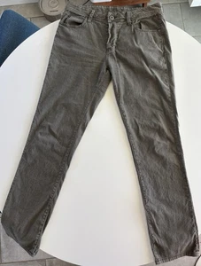 Pantalones James Perse Para Hombre 32 5 Bolsillos Contraste Trama Pierna Recta Botón Mosca Elastizados - Imagen 1 de 7