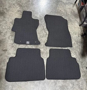 Subaru Impreza/Crosstrek All Weather Floor Mats Black Rubber OEM J505SFL110 -new - Picture 1 of 4