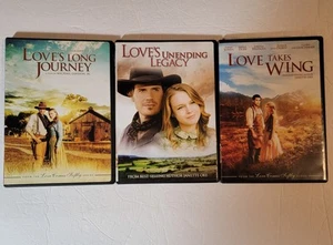 Love Comes Softly DVD Lot Set 3 Long Journey, 5 Unending Legacy, 7 Takes Wing - Picture 1 of 6