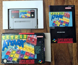 SNES SPIEL - Tetris Attack - Super Nintendo Spiel - Bild 1 von 10