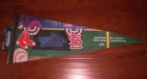 2013 BOSTON RED SOX vs ST. LOUIS CARDINALS DUELING WORLD SERIES FELT PENNANT - Picture 1 of 1