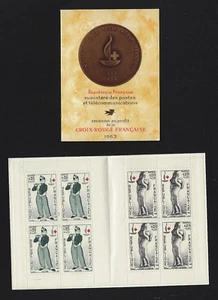 France Stamps  — 1963, Cent. of the Intl. and French Red Cross. #B374a — MNH - Picture 1 of 1