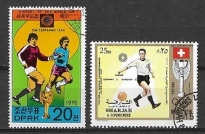 Sport Switzerland 1954 World Cup Football Soccer Germany 3 Hungary 2 (Z1) - Picture 1 of 1