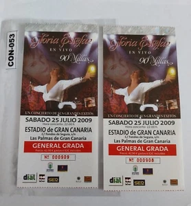 CONCERT TICKETS-ENTRADAS DE CONCIERTOS ---- GLORIA ESTEFAN (CON-053) - Imagen 1 de 1
