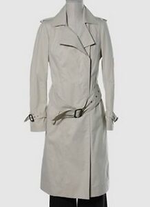 CoSTUME NATIONAL padded trench coat impermeabile soprabito cappotto donna 42 NWT