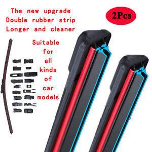 For Acura MDX YD3 YE1 SUV 2000-2023 Double Rubber Windshield Wiper Blades 2022