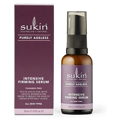 Sukin Natural Purely Ageless Intensive Firming Serum For All Skin Types 30ml - Image 1 of 4