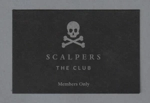 Carte publicitaire -advertising card - The Club de Scalpers - Picture 1 of 1