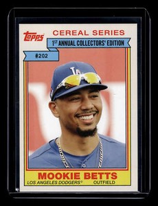 2020 Topps Throwback Thursday #202 Mookie Betts 