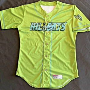 NEW Lynchburg Hillcats Wilson Baseball Adult Mens Green Jersey Medium - Picture 1 of 6