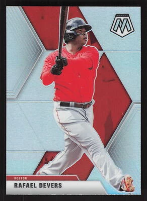 2020 Panini Chronicles #68 Rafael Devers Mosaic Prizm Silver Boston Red Sox - Image 1 of 2