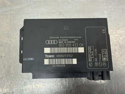 Módulo de confort Audi RS4 B7 CCM 8E0959433CH 2007 Foto 1 de 4
