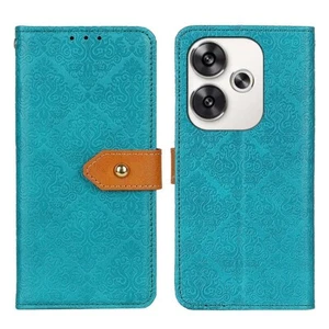 For Xiaomi Poco F6 / Redmi Turbo 3 European Floral Embossed Leather Phone Case - Photo 1 sur 2