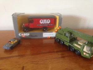 Matchbox Superkings ' Hercules ' + Wildcat Dragster + Corgi classic Oxo van - Picture 1 of 12