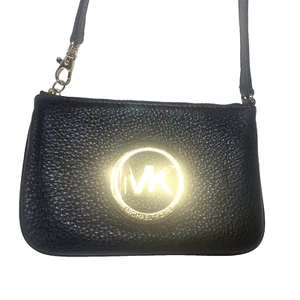 ~ Michael Kors Handgelenktasche/Umhängetasche Fulton schwarz Echtleder ~ bezaubernd #authentisch - Bild 1 von 11
