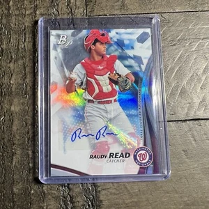 Raudy Read 2017 Bowman Platinum Auto Top Prospects Autographs #TPA-RR AU RC - Picture 1 of 11
