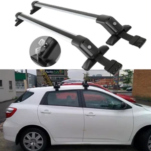 Roof Rack Cross Bars 43.3" Luggage Carrier w/Locks For Toyota Matrix XRS 03-14 - Picture 1 of 15