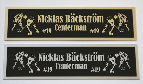 Nicklas Backstrom Nameplate for signed hockey jersey photo puck or other item Cover