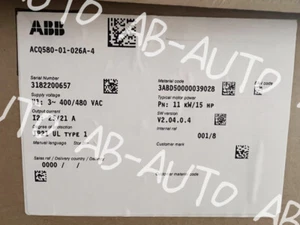 ACQ580-01-026A-4 ABB Inverter New - Picture 1 of 1