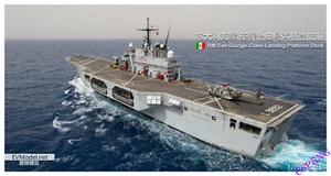EVMODEL S076 1/700 RM San Giorgio Class Landing Platform Dock Model Kit - Picture 1 of 5