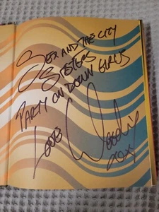 SIGNED Woody's Liquid Kitchen Hayden Wood... Sex And The City signed - Picture 1 of 3